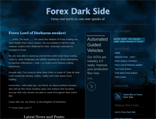 Tablet Screenshot of forexdarkside.com